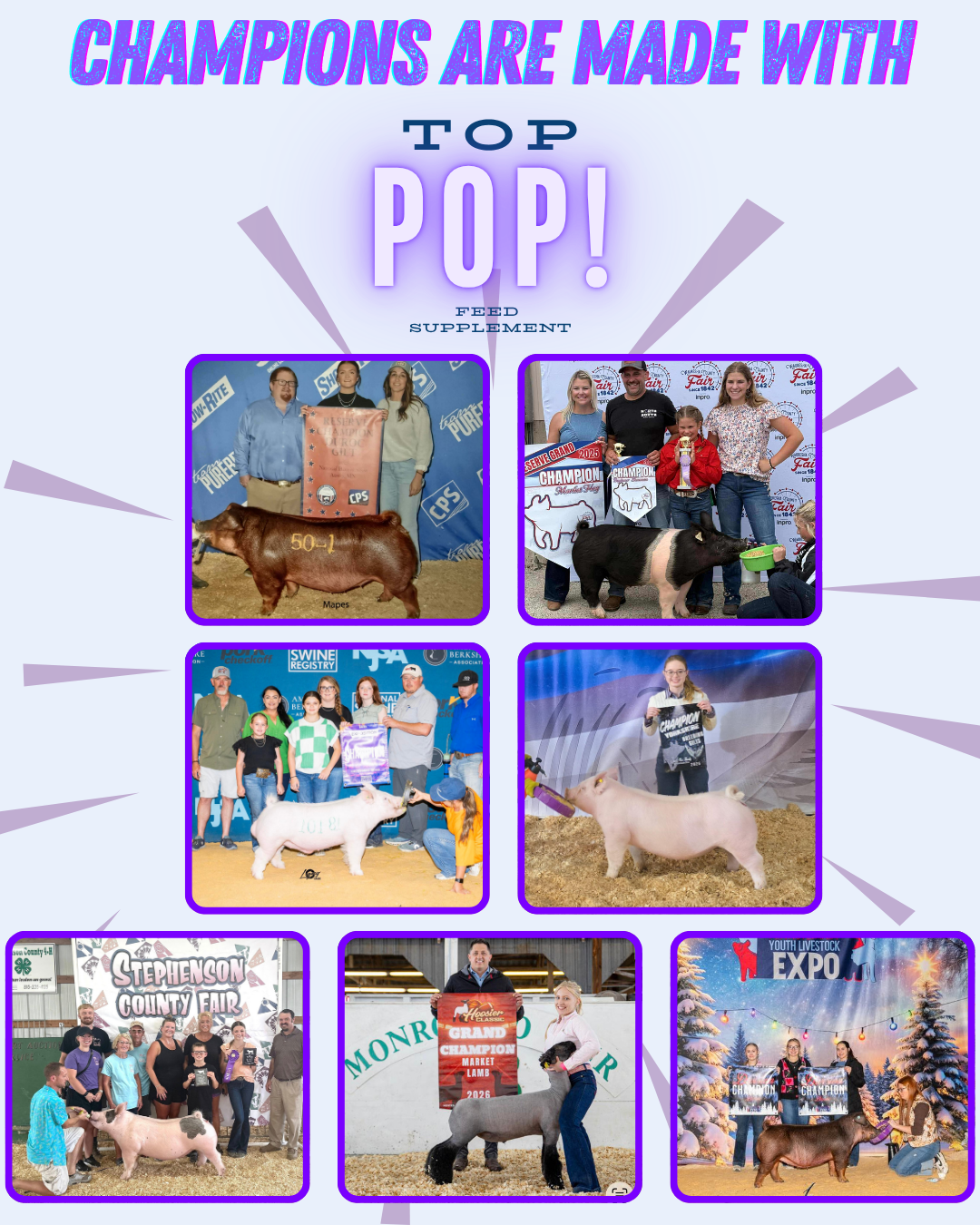 TOP POP!™ Feed Supplement