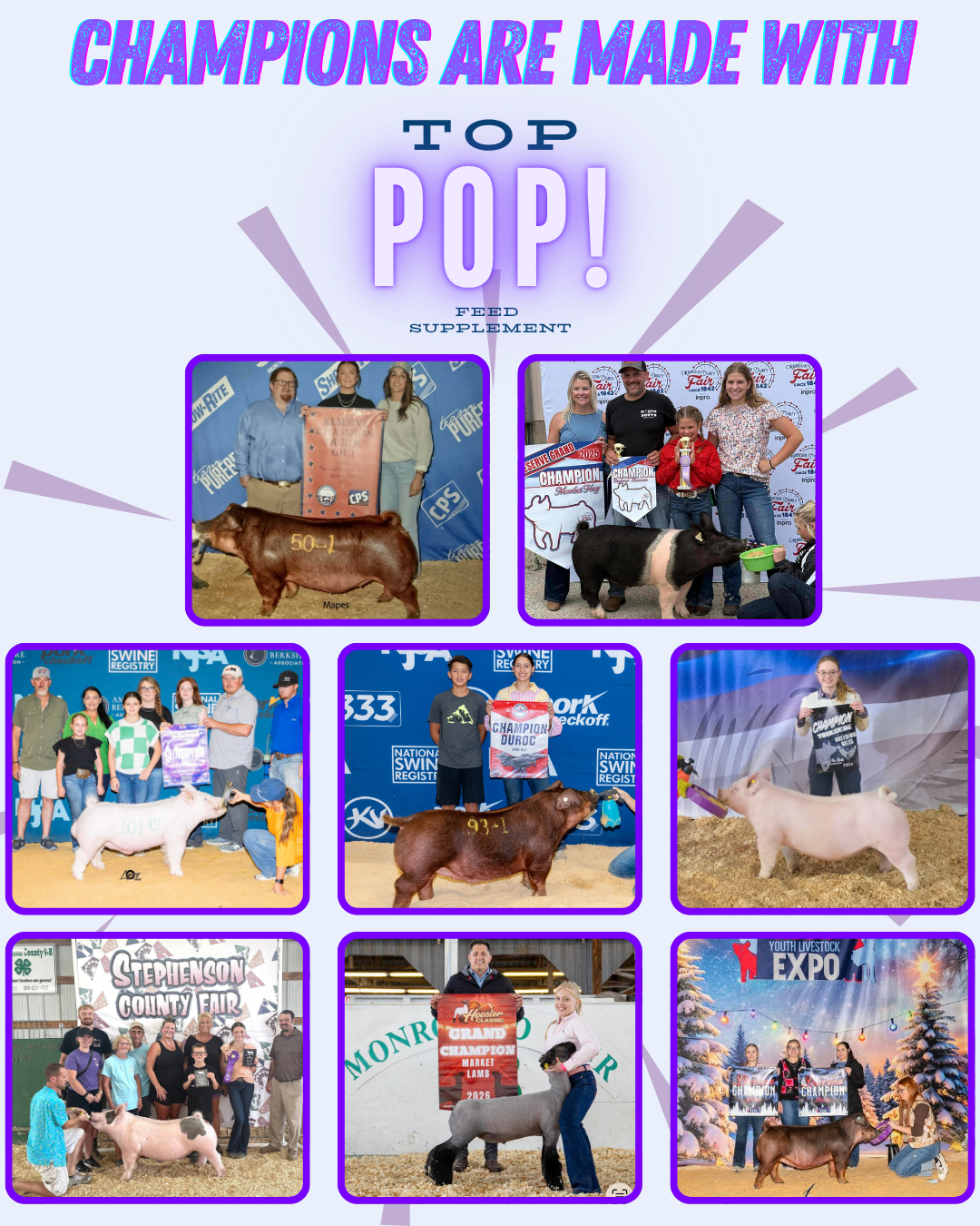 TOP POP!™ Feed Supplement